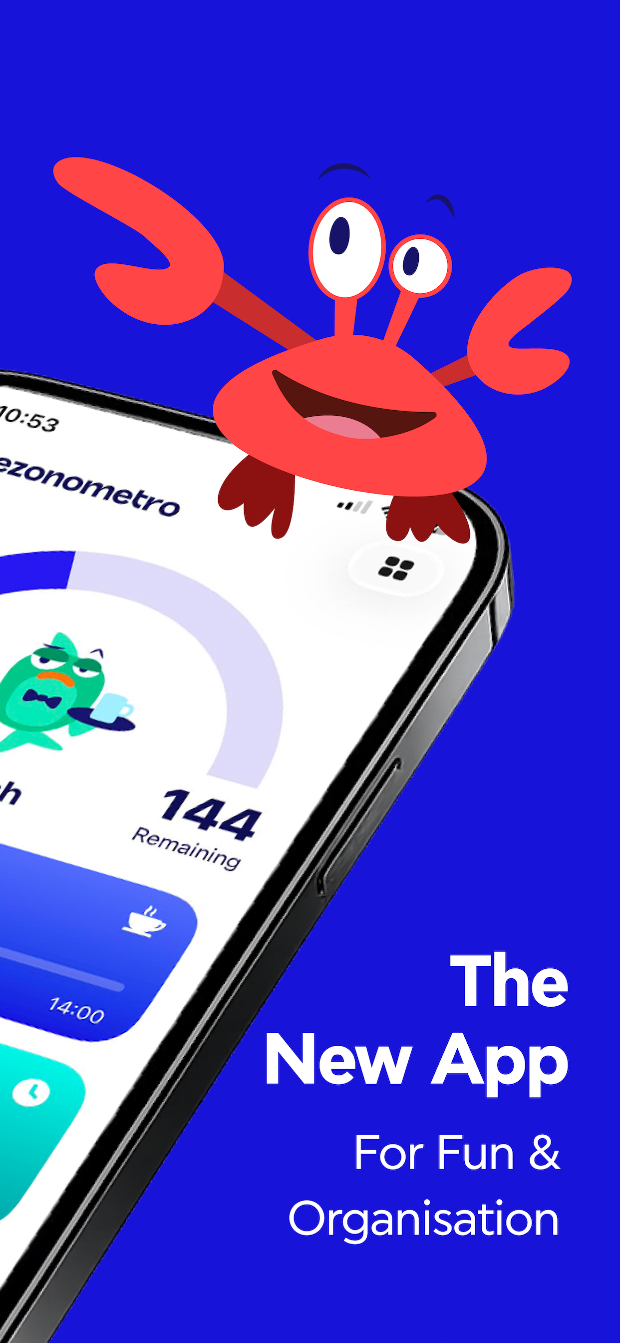 Sezonometro app dashboard preview